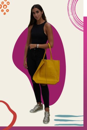 Creative Yellow Purse - Retriever Leather Designs